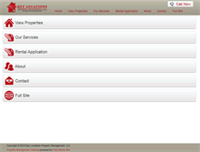 Tablet Screenshot of keyrentalhomes.com